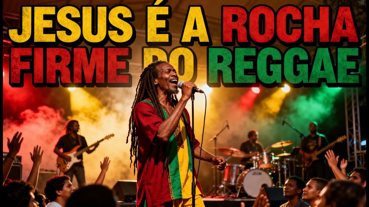 1 HORA DE REGGAE GOSPEL 🙌 Jesus, a Rocha Firme | Louvor Reggae