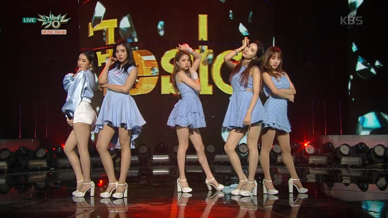 뮤직뱅크 - 피에스타, 남심 올킬하는 매혹적인 눈빛 ‘Mirror’.20160318