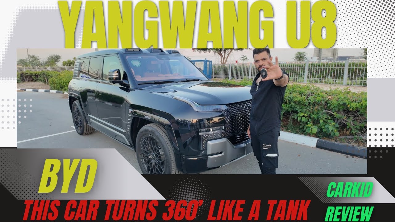 BYD Yangwang U8 Углубленный обзор на английском языке @CarKid #review #byd #yangwangu8