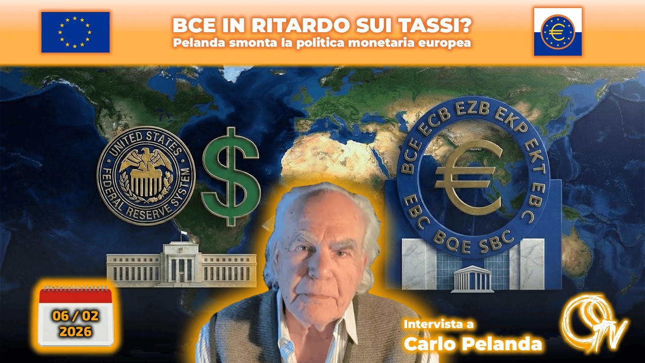 Tassi BCE fuori fase, Carlo Pelanda: senza il tasso neutrale l’Europa resta bloccata