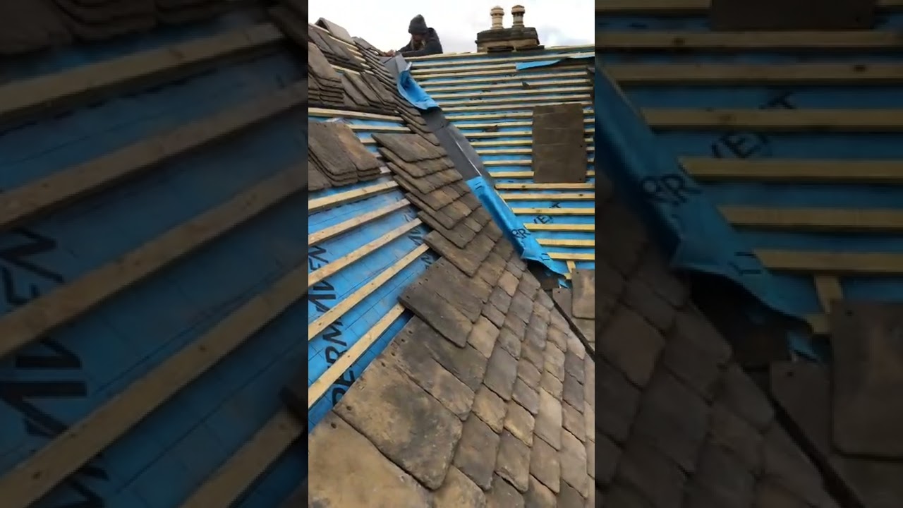 How to load a bradstone tiled roof