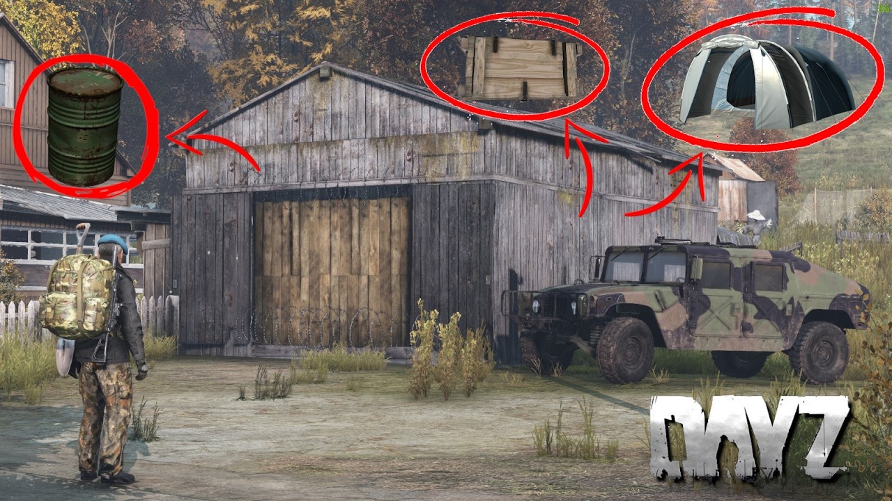فێرکاری دروستکردنی بەیس - DayZ