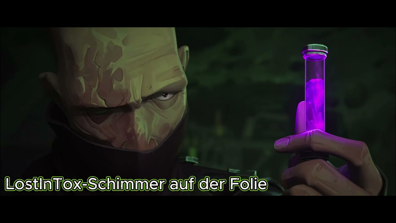 LostInTox Schimmer auf der Folie