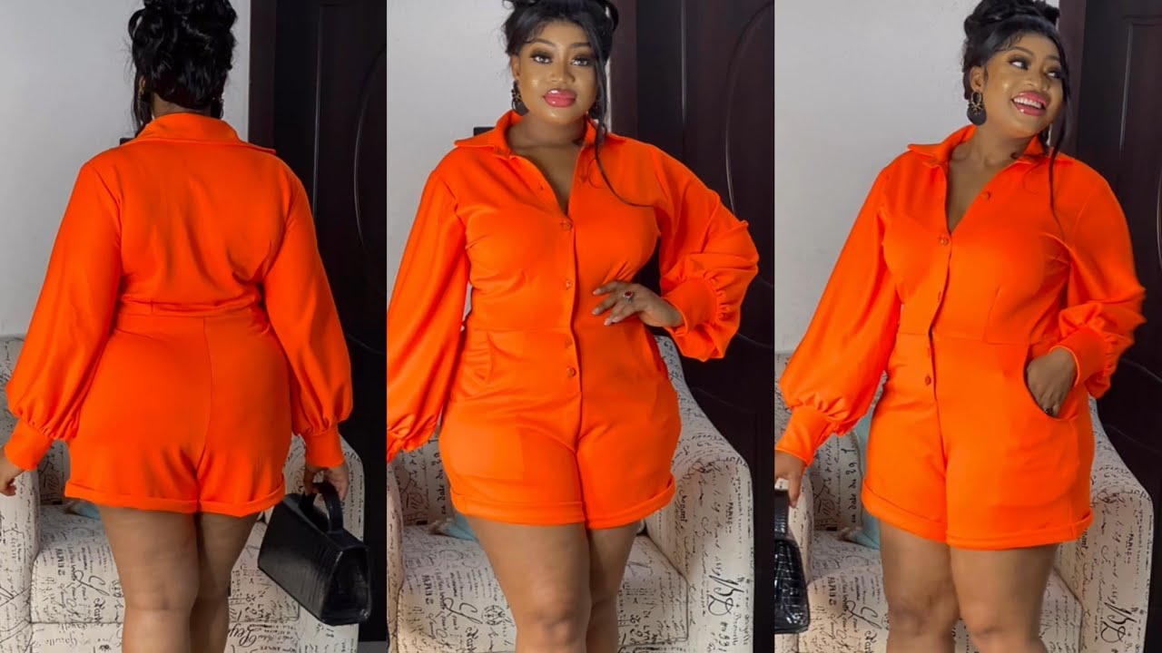 How to make a SHIRT ROMPER PLAYSUIT with STANDARD COLLAR and SIDE POCKETS