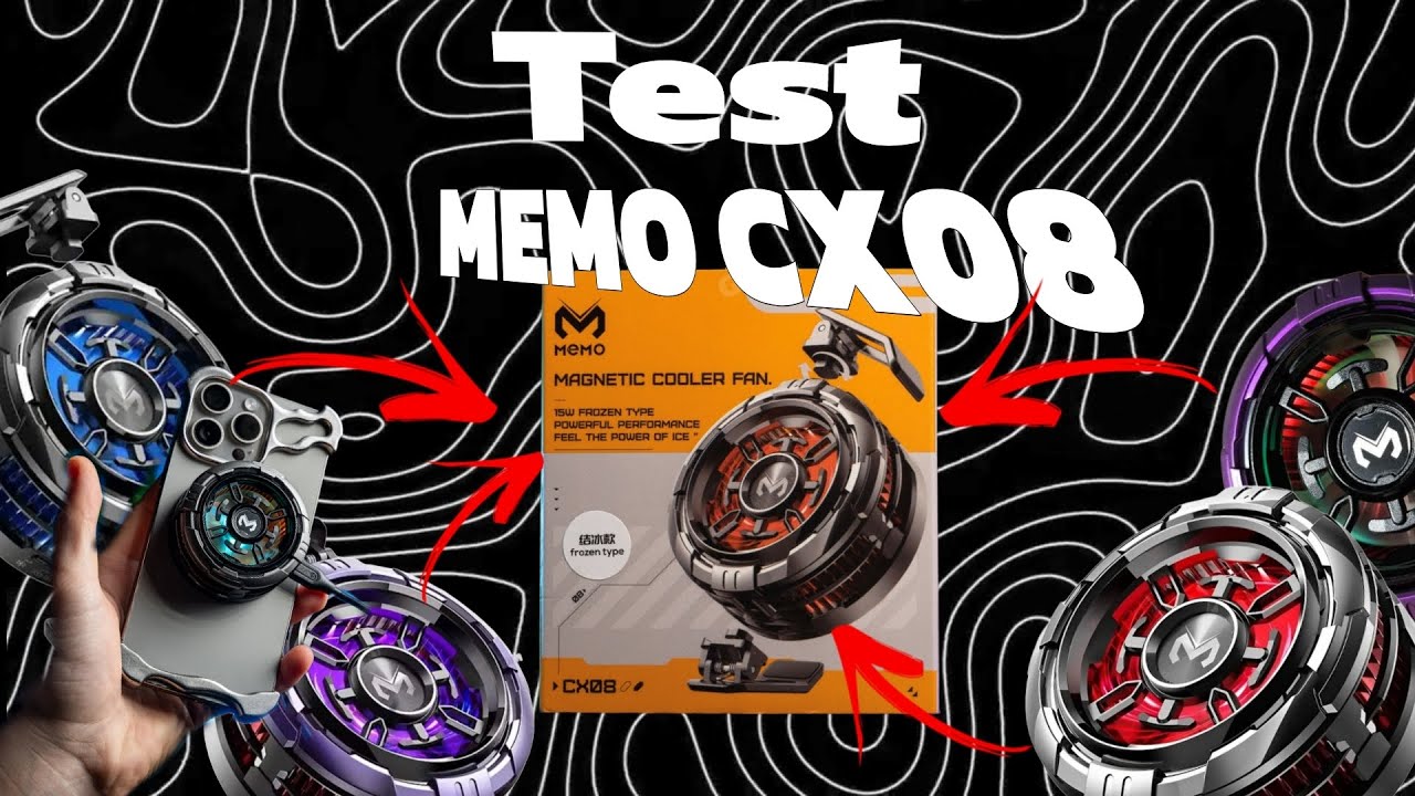 Test MEMO CX 08 , тест кулеру Мемо сх08 і ще трьох його версій , міні відео огляд СХ08.