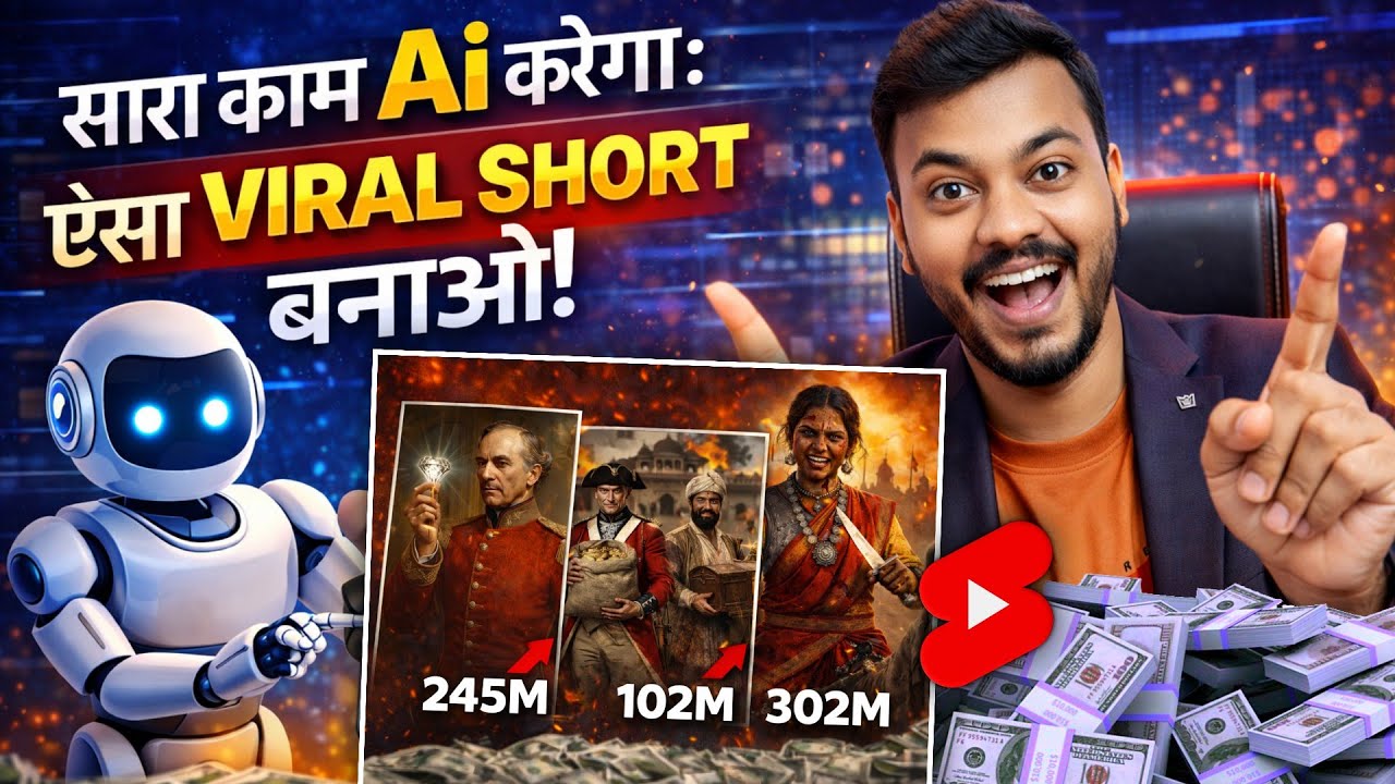 🔥Viral Historical Shorts Ai से बनाओ |Ai Se Video Kaise Banaye | Text to Ai Video Generator Free 📈