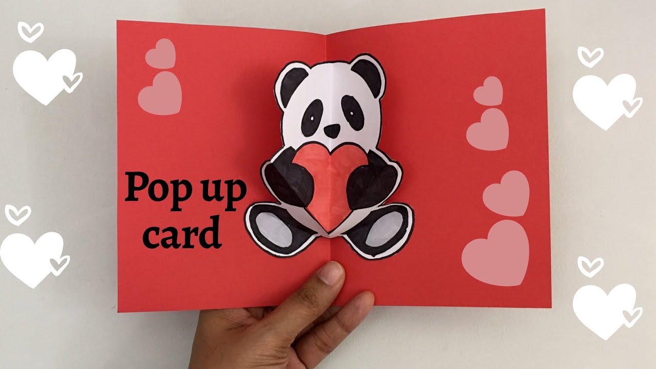 Beautiful Handmade Valentine’s Day Card Ideas / DIY Greeting Cards For Valentine’s Day Popup Card
