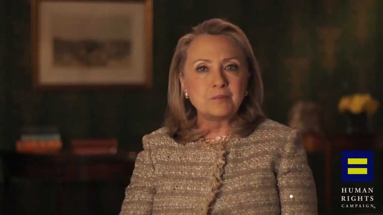 HILLARY CLINTON - APOYO A MATRIMONIO Igualitario Subtitulado Español: