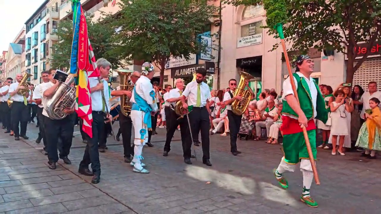 Danzantes Fiestas San Lorenzo, Huesca -2022