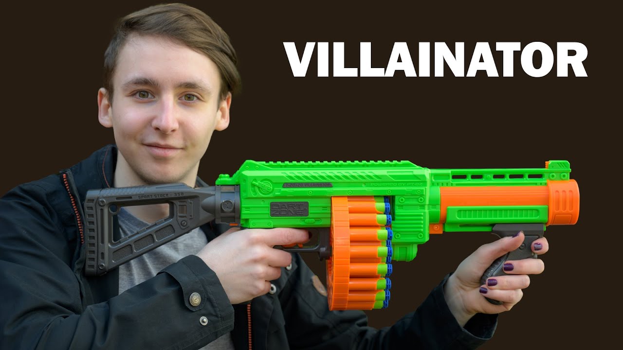 Dart Zone Villainator - Unboxing, Review & Test | MagicBiber [deutsch]