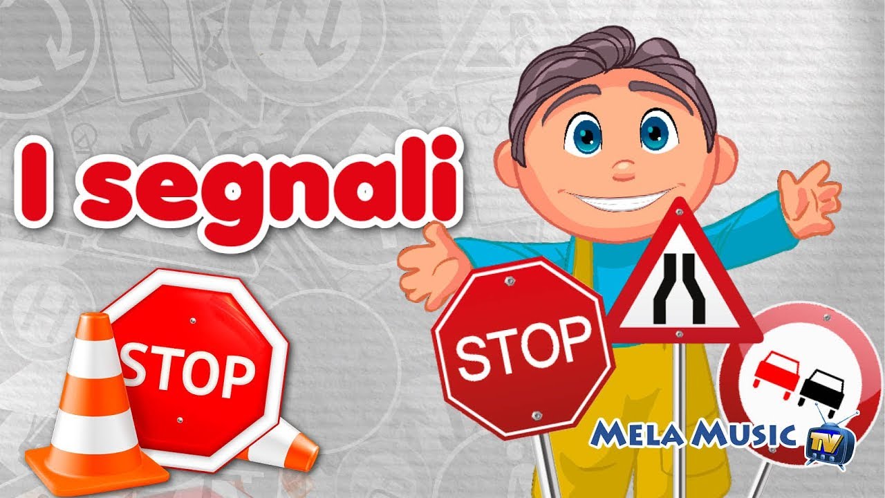 I segnali stradali - canzone @Mela_Educational