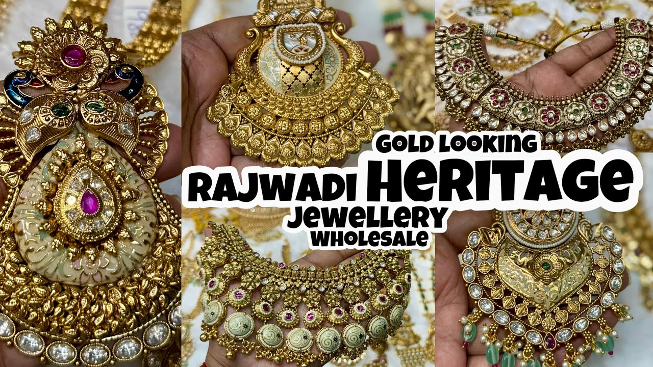 South Indian Traditional Jewellery manufacturer| Rajwadi Jewelry Wholesale| Premium Bridal Jewellery