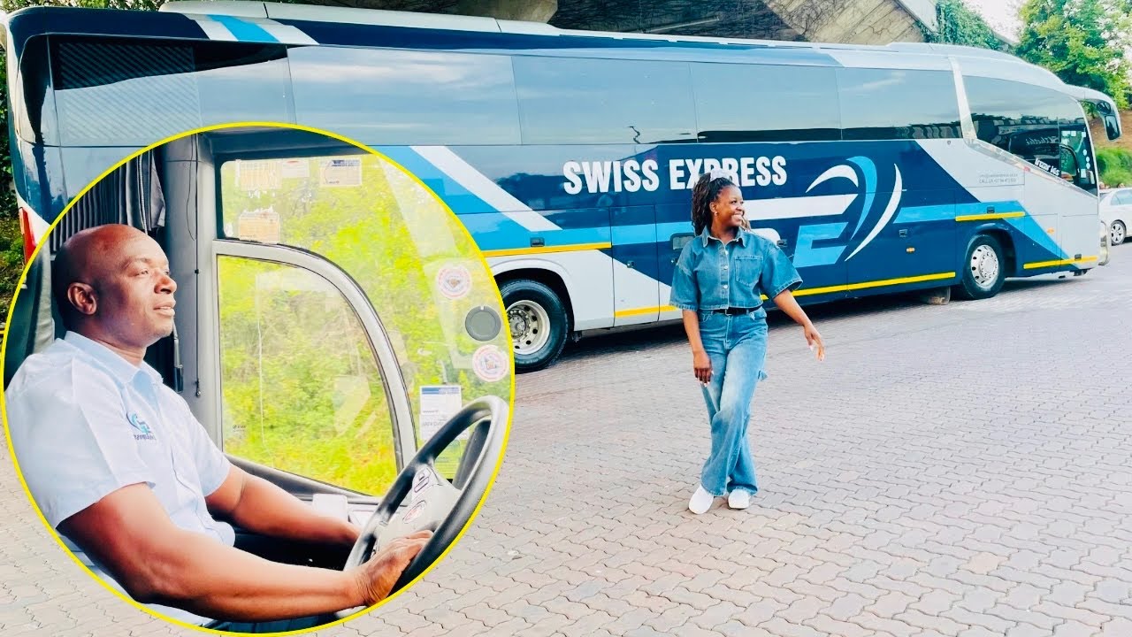 Driving to Zimbabwe🇿🇼 | Swiss Express Bus | SLAY QUEEN | South Africa to Zimbabwe 🇿🇼 
