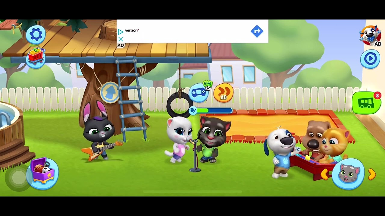 My Talking Tom Friends Band V4 (Dobadedoyo Edition)