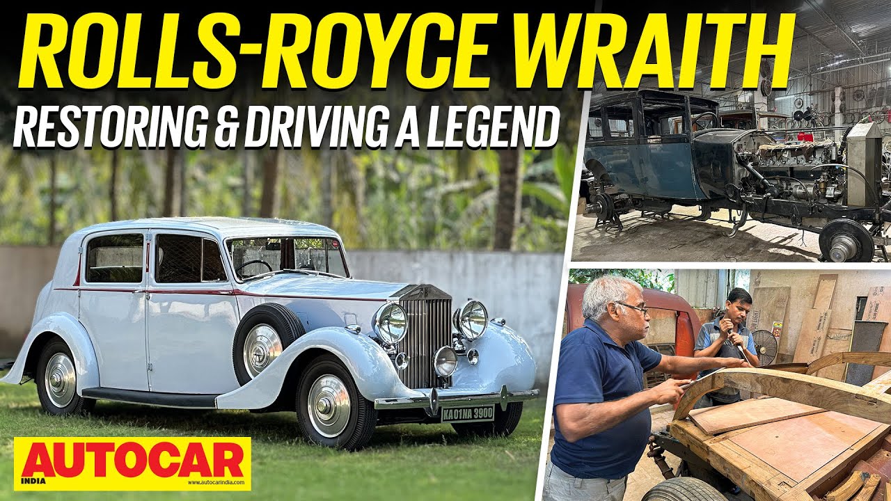 Inside the world of vintage Rolls-Royce restorations + a drive in a 1939 Wraith | Autocar India