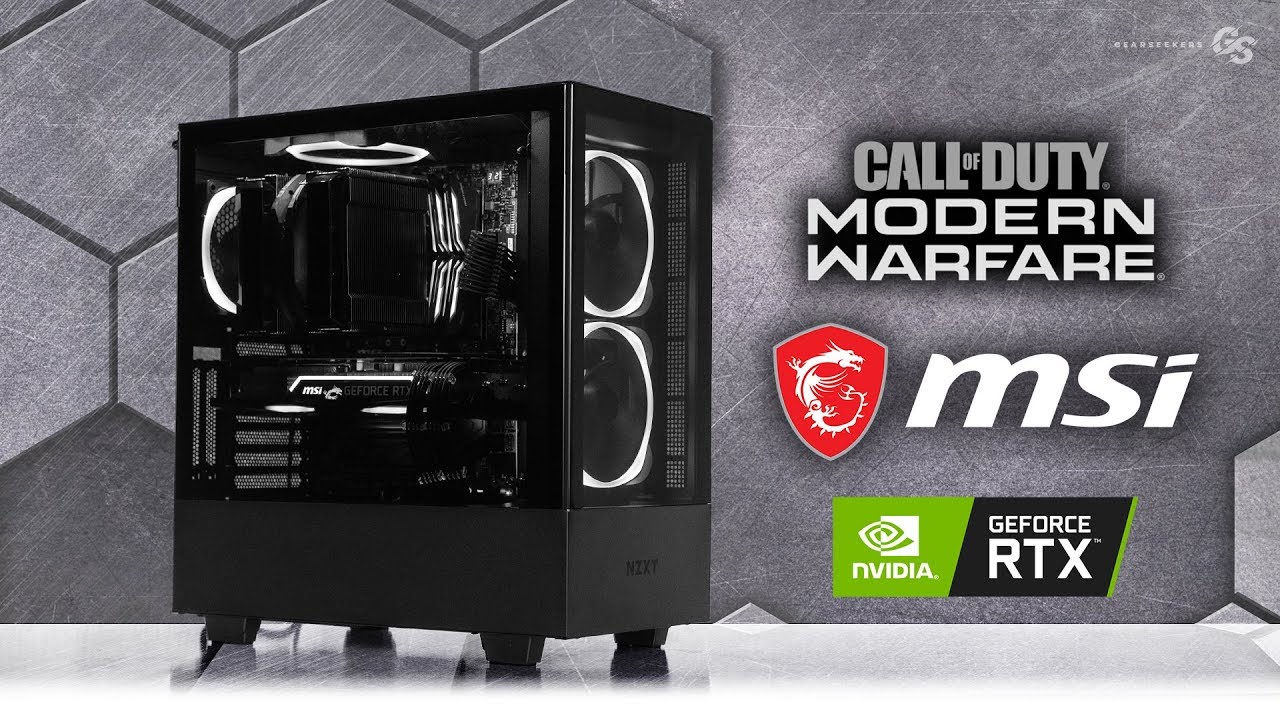 We Built A PC To Play Call Of Duty: Modern Warfare with RTX