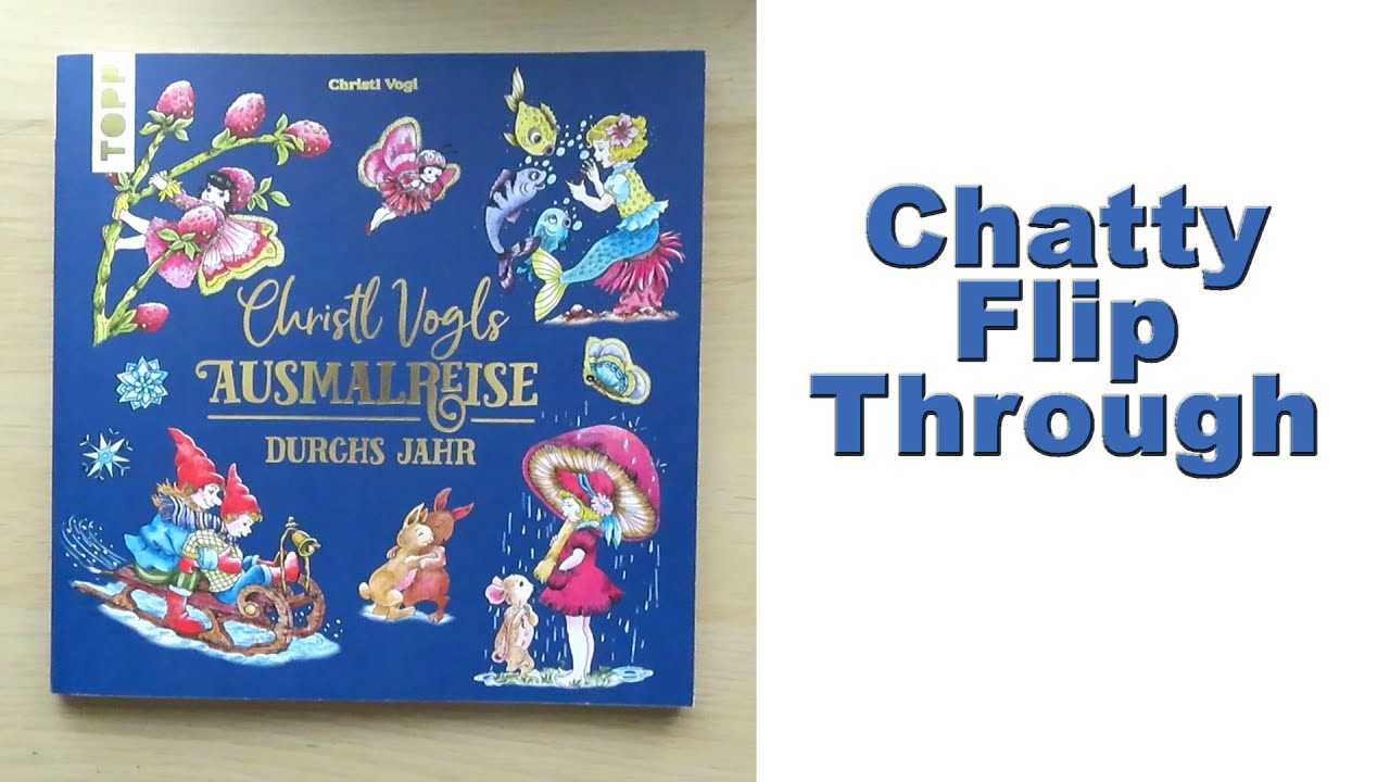 Ausmalreise Durchs Jahr - New Colouring Book by Christl Vogl Flipthrough