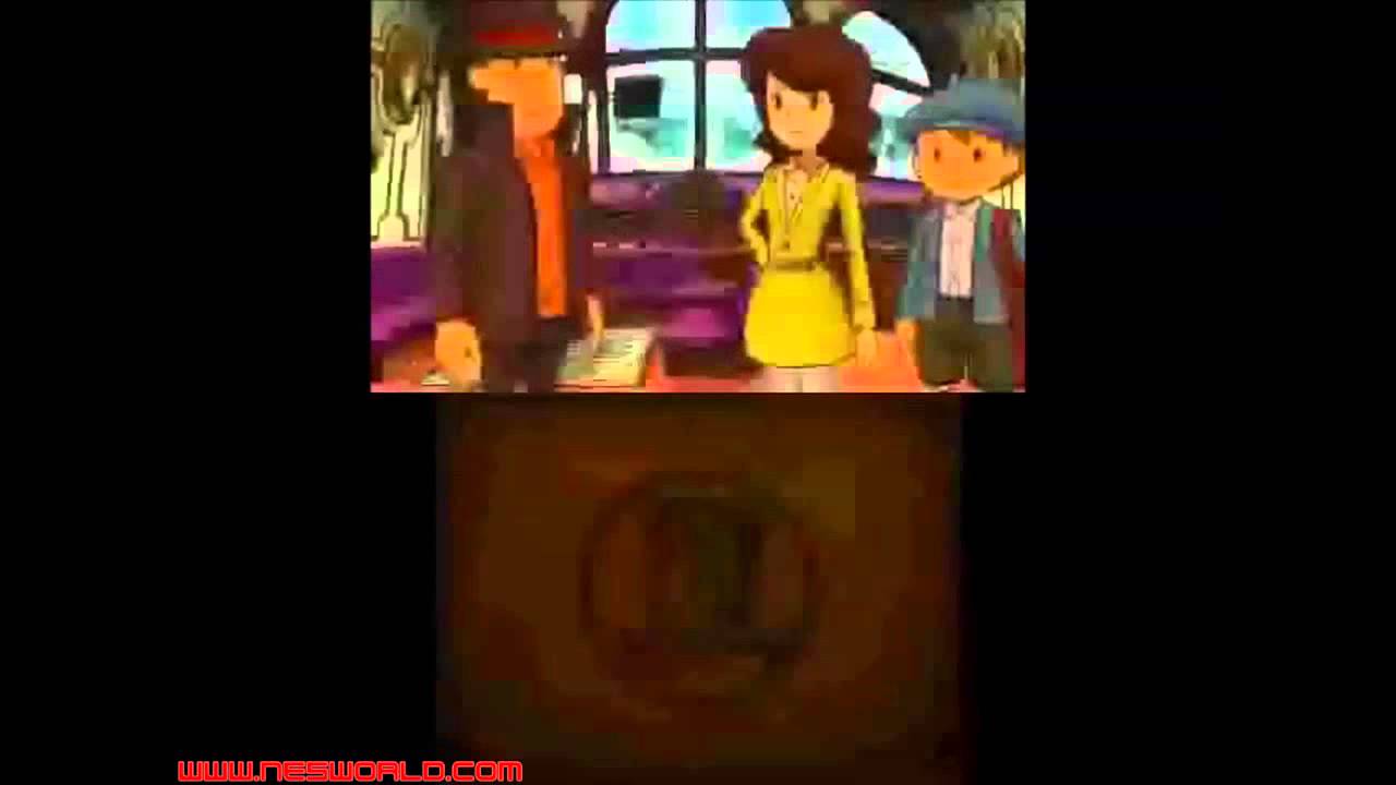 Professor Layton and the Azran Legacy Nintendo 3DS Demo Cart
