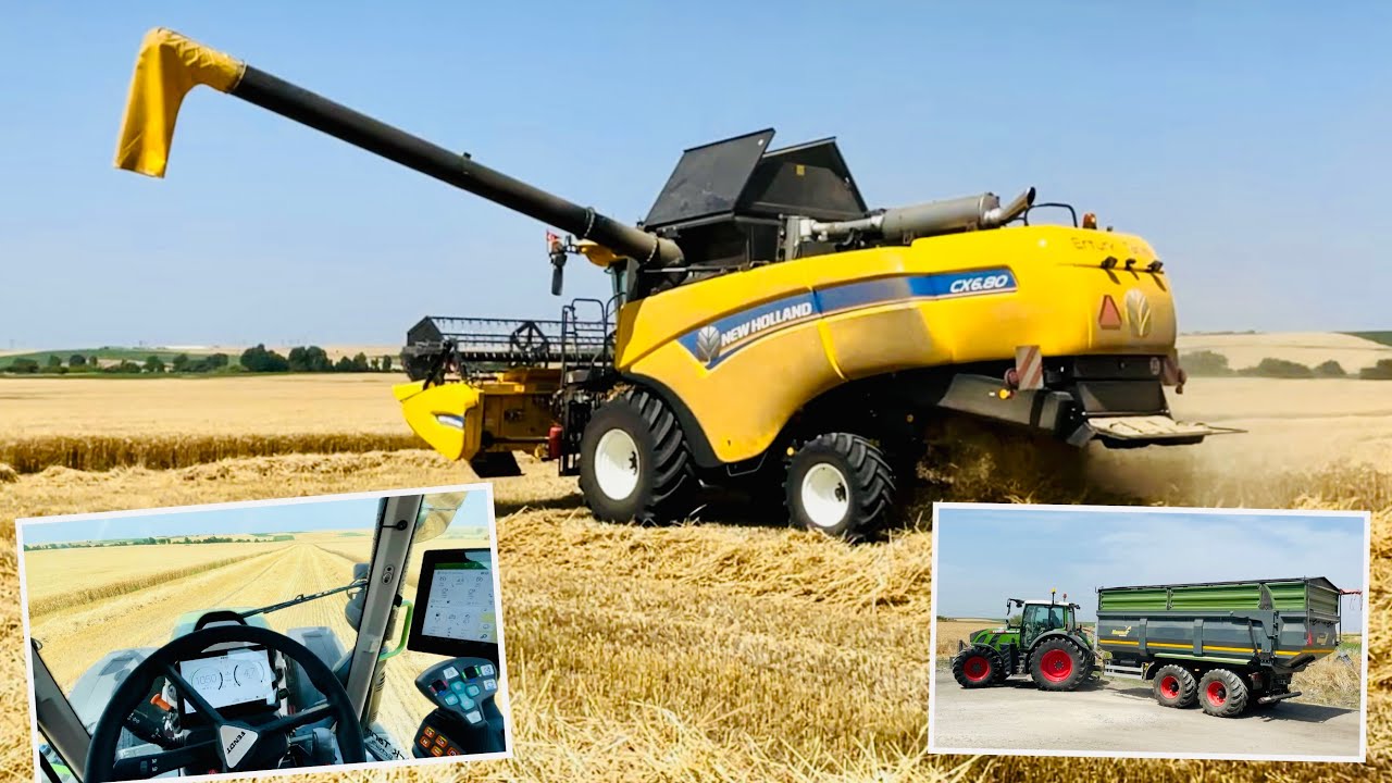 BUĞDAY HASADINA BAŞLADIK 💪 NEW HOLLAND CX6.80 vs FENDT 716 vs 516 vs 2x 314