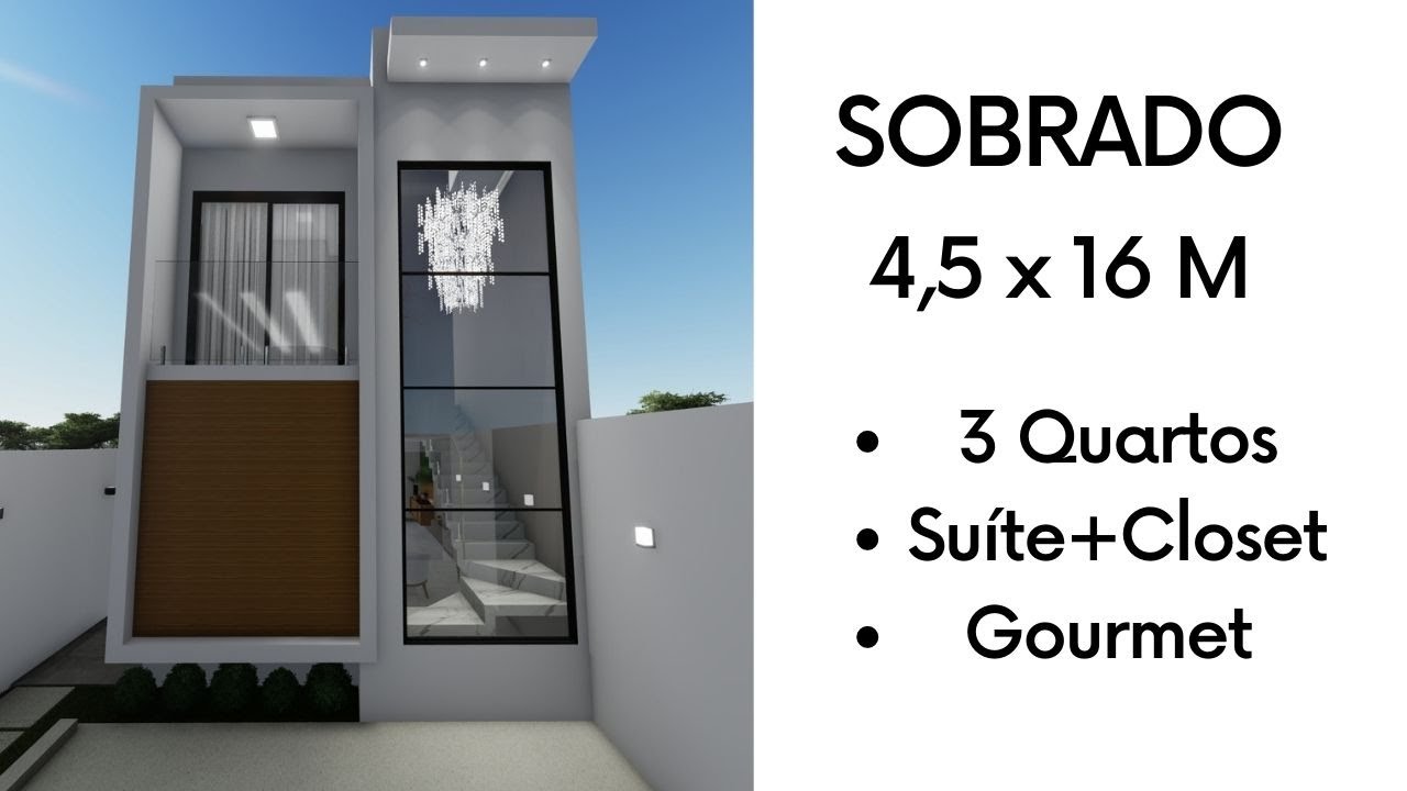 SOBRADO MAGNÍFICO DE 4,5 x16 METROS - DEIXE NOS COMENTÁRIOS SUGESTÕES PARA NOVOS VÍDEOS!