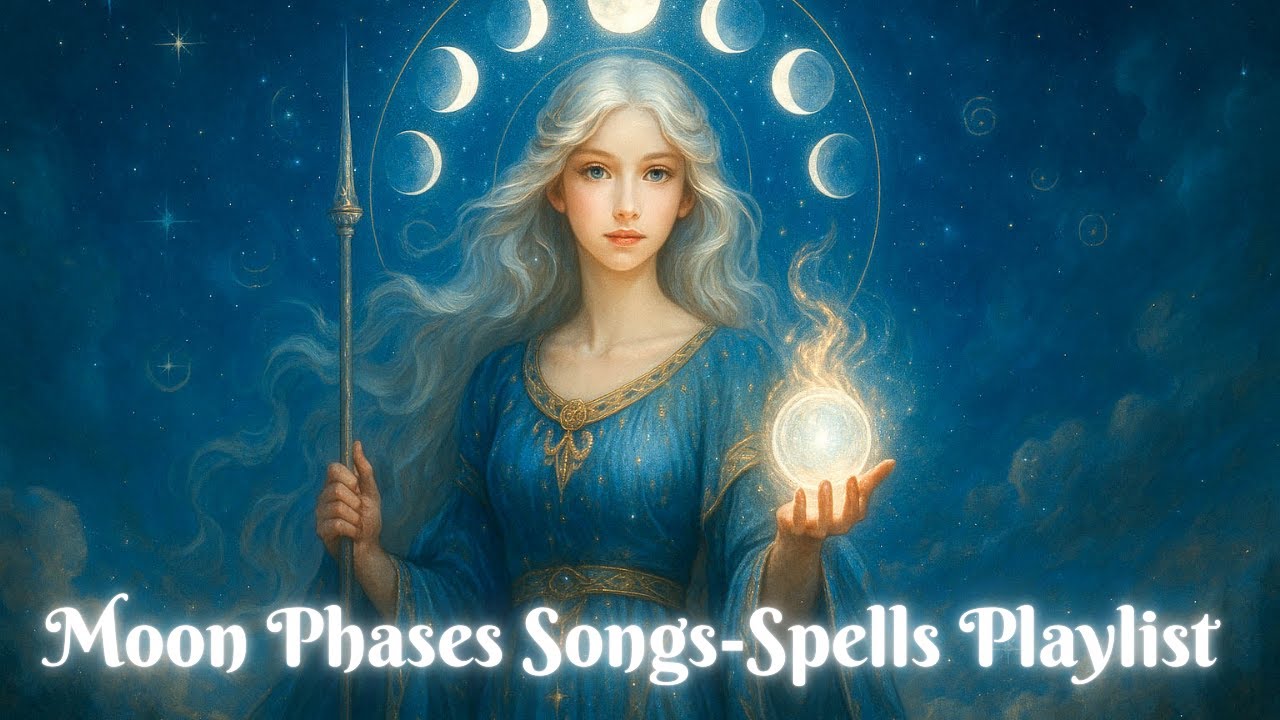 Moon Phase Spell Songs 🌙 | 4 Chants to Work With Each Phase of the Moon