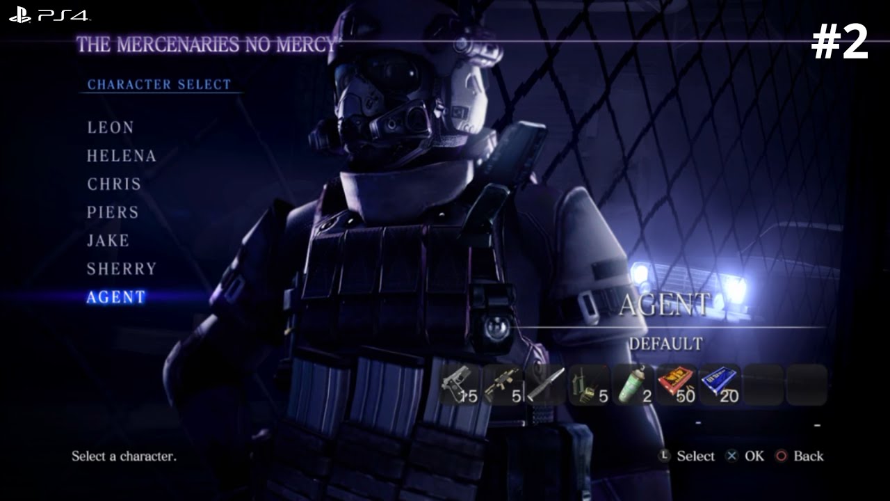 Resident Evil 6 PS4 Mercenaries No Mercy (Urban Chaos) - Solo (Agent) #2