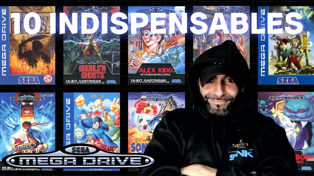 10 INDISPENSABLES sur SEGA MEGADRIVE [ Collection jeux vidéo / Rétrogaming ]