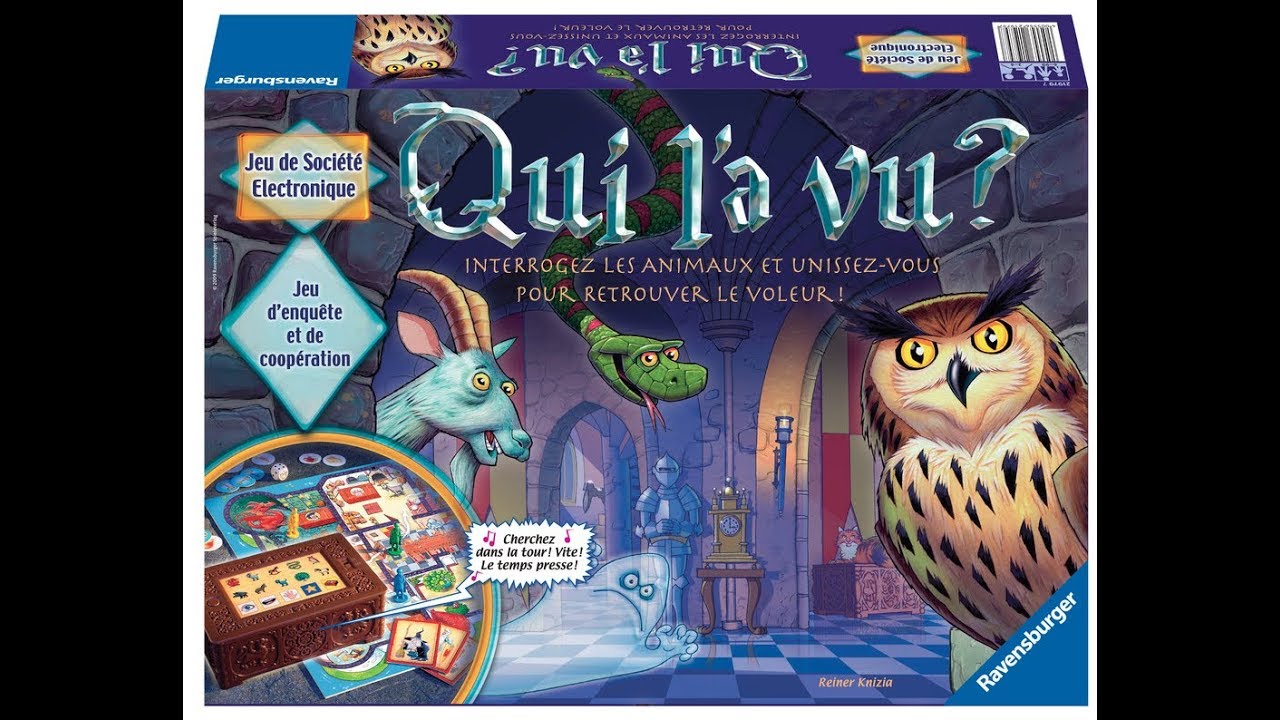 [Jeux n°1] = Qui la vu ?