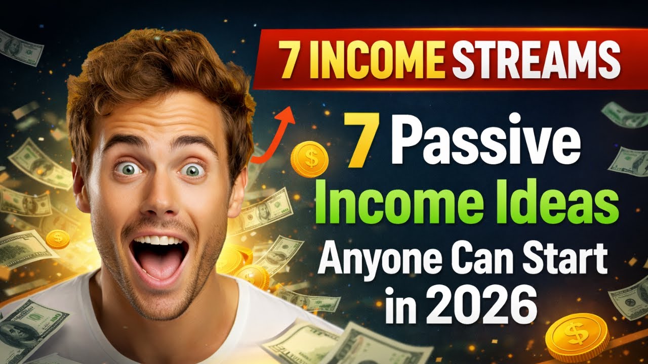7 Passive Income Ideas Anyone Can Start in 2026