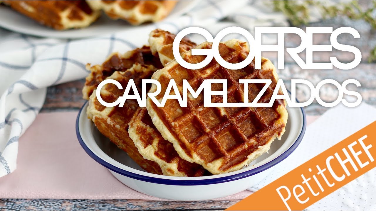 Gaufres, gofres caramelizados | Petitchef