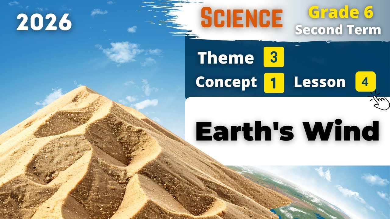 Earth's Wind | Grade 6 | Theme 3 - Concept 1 - Lesson 4 | Science