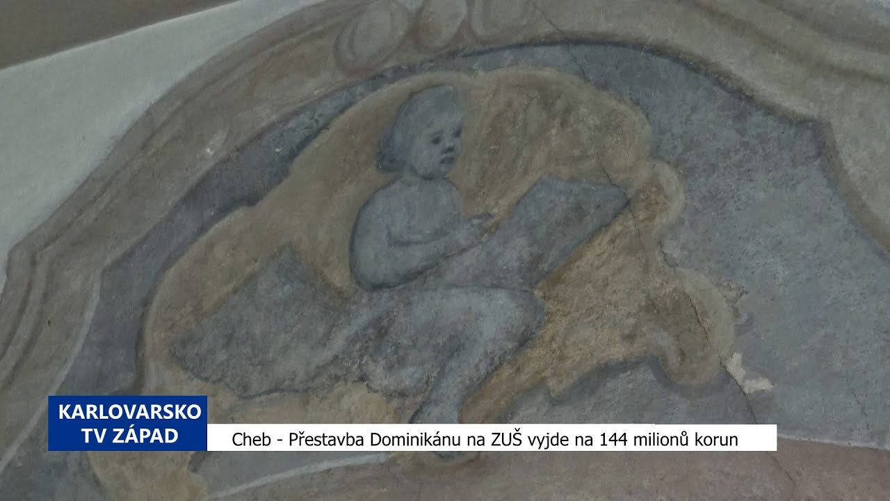 🏛️ Cheb: Přestavba Dominikánu na ZUŠ (TV Západ)