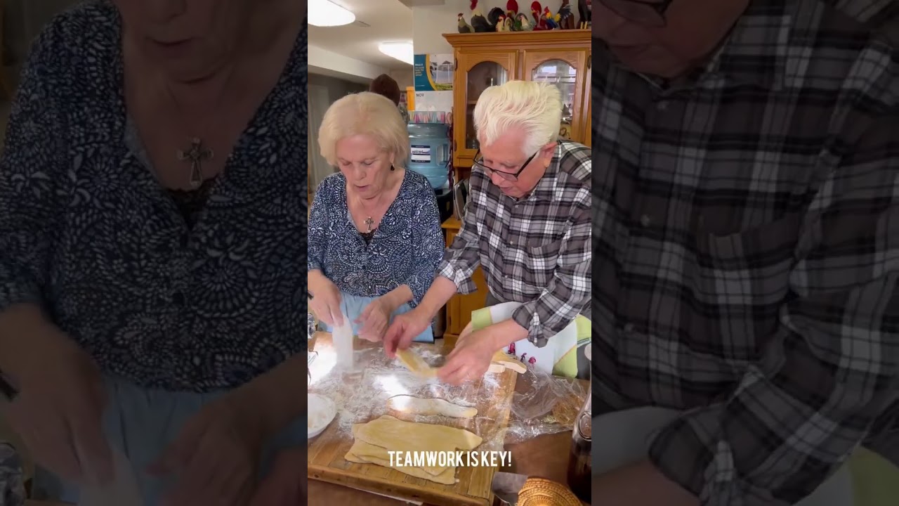 Spaghetti Chitarra and Nonno helps too!