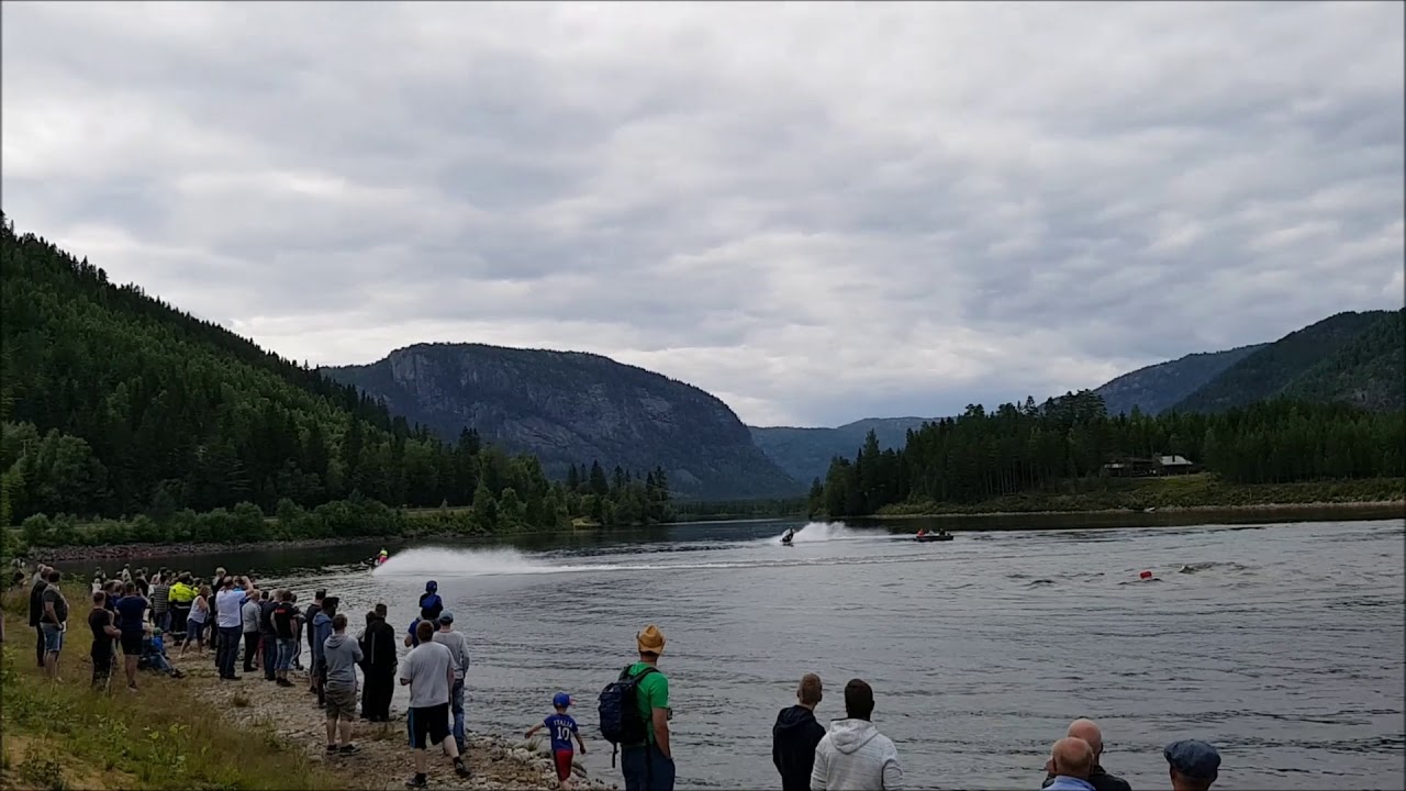Sn&oslash;scooter vanncross Ose Motorfestival 2017