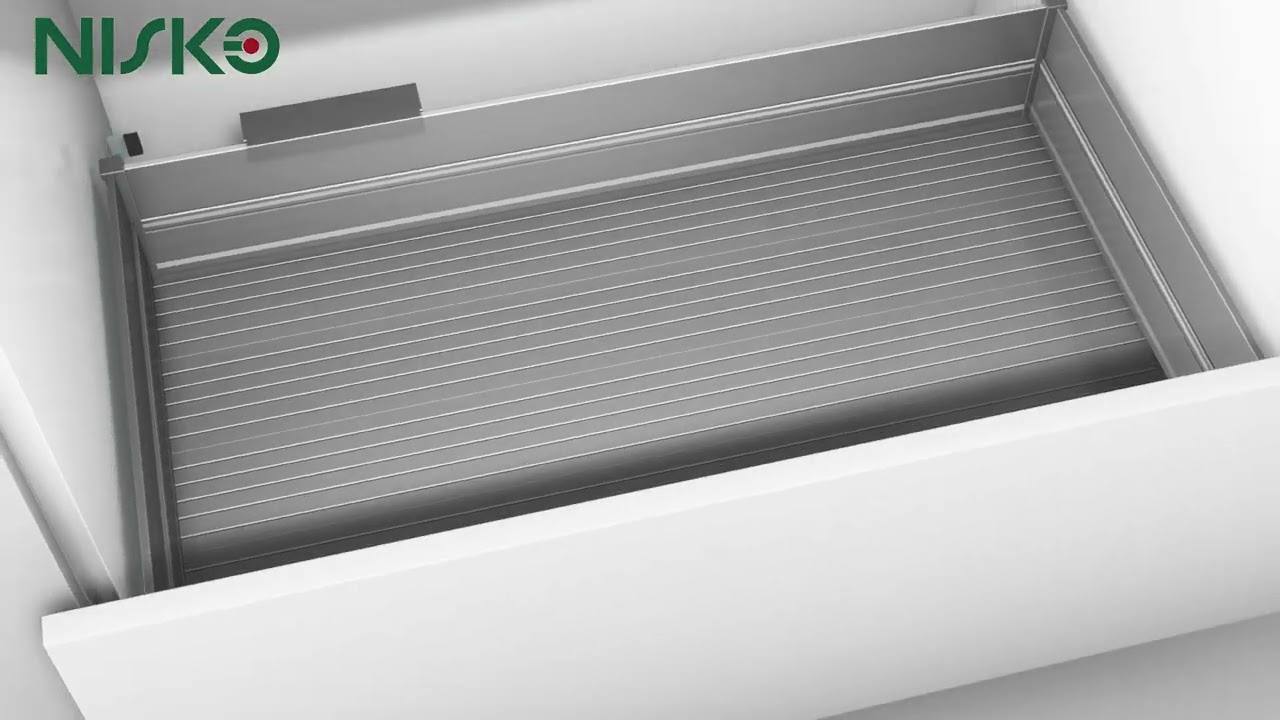 NISKO All-Aluminum Lighted Pull-Out Basket: Full Installation Tutorial