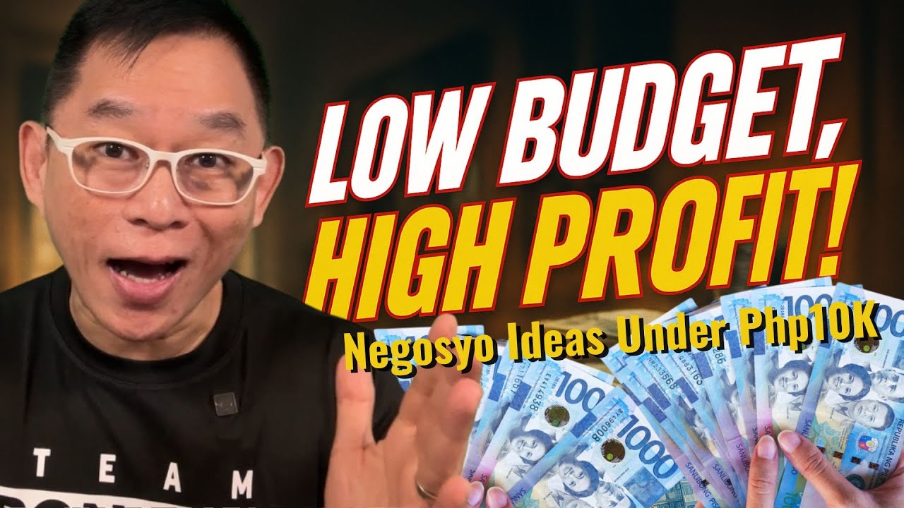 Low Budget, High Profit! Negosyo Ideas Under Php 10K