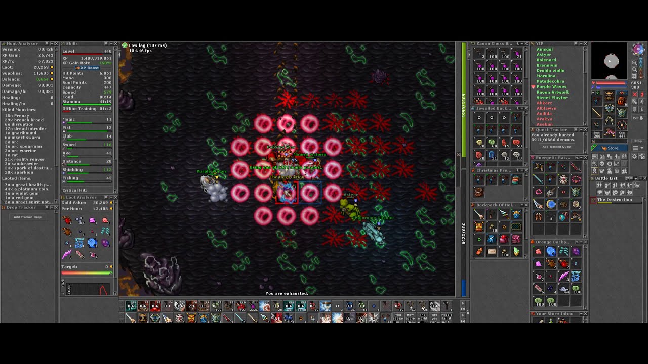 World Devourer Tibia (Heart of Destruction Last Boss) - Guild Shadows Of Mystery