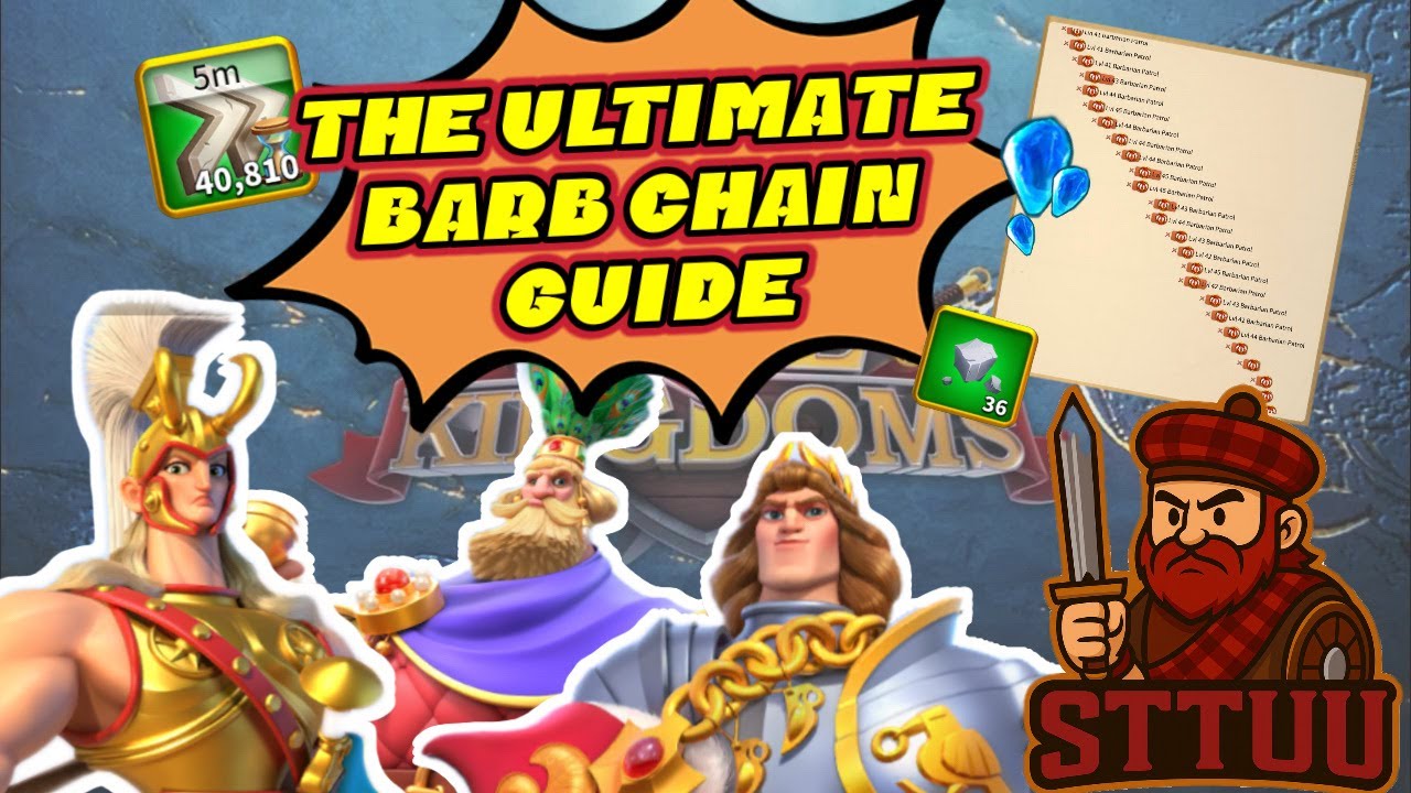 The ONLY Barbarian Chaining Guide You’ll Ever Need - Rise of Kingdoms 2026