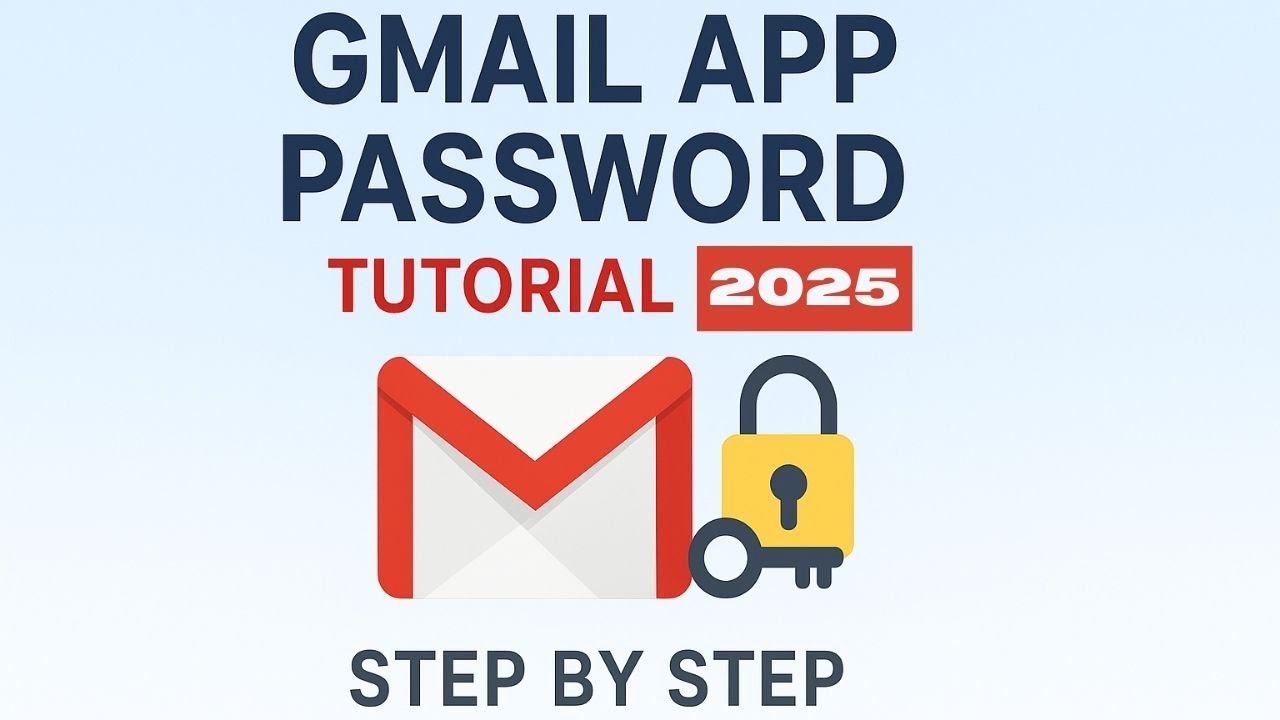 How to Generate Gmail App Password for OTP Sending 2025 | Complete Tutorial #smtp #otp #gmail