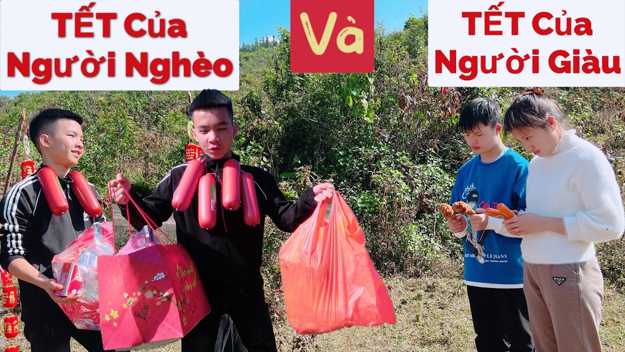 DTVN Vlog : (Tập 138) Bài học nhớ đời cho kẻ giám bắt nạt trẻ trâu( TẾT NGƯỜI NGHÈO VÀ NHÀ GIÀU )
