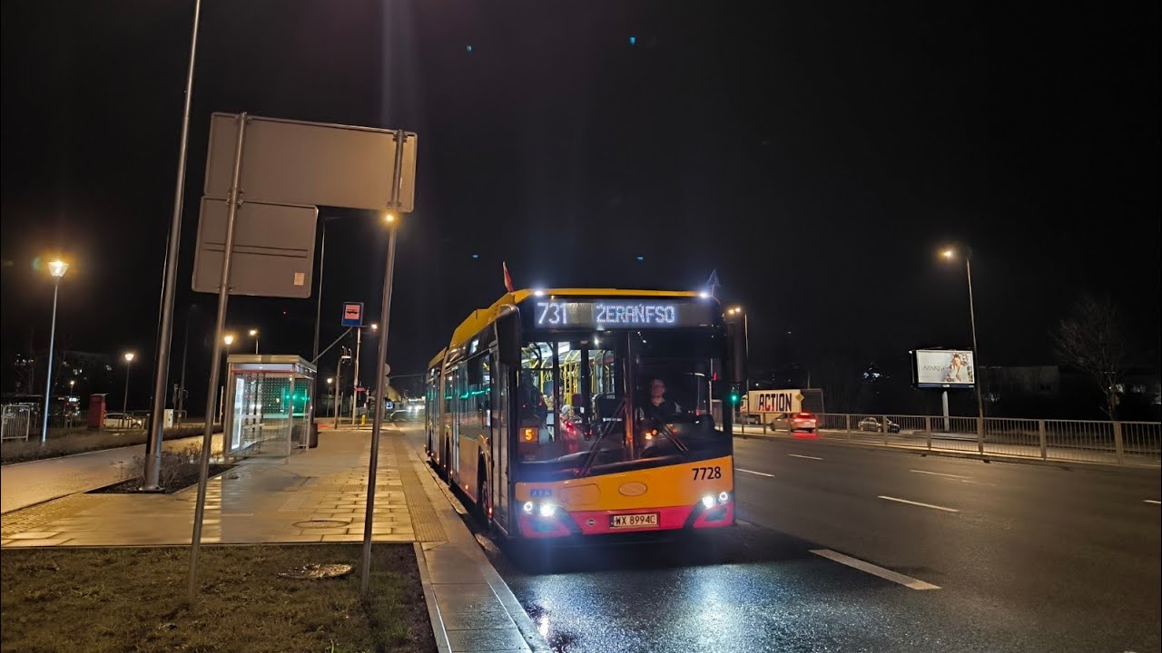 Solaris Urbino 18 IV CNG #7728 [🚍731] MZA Warszawa