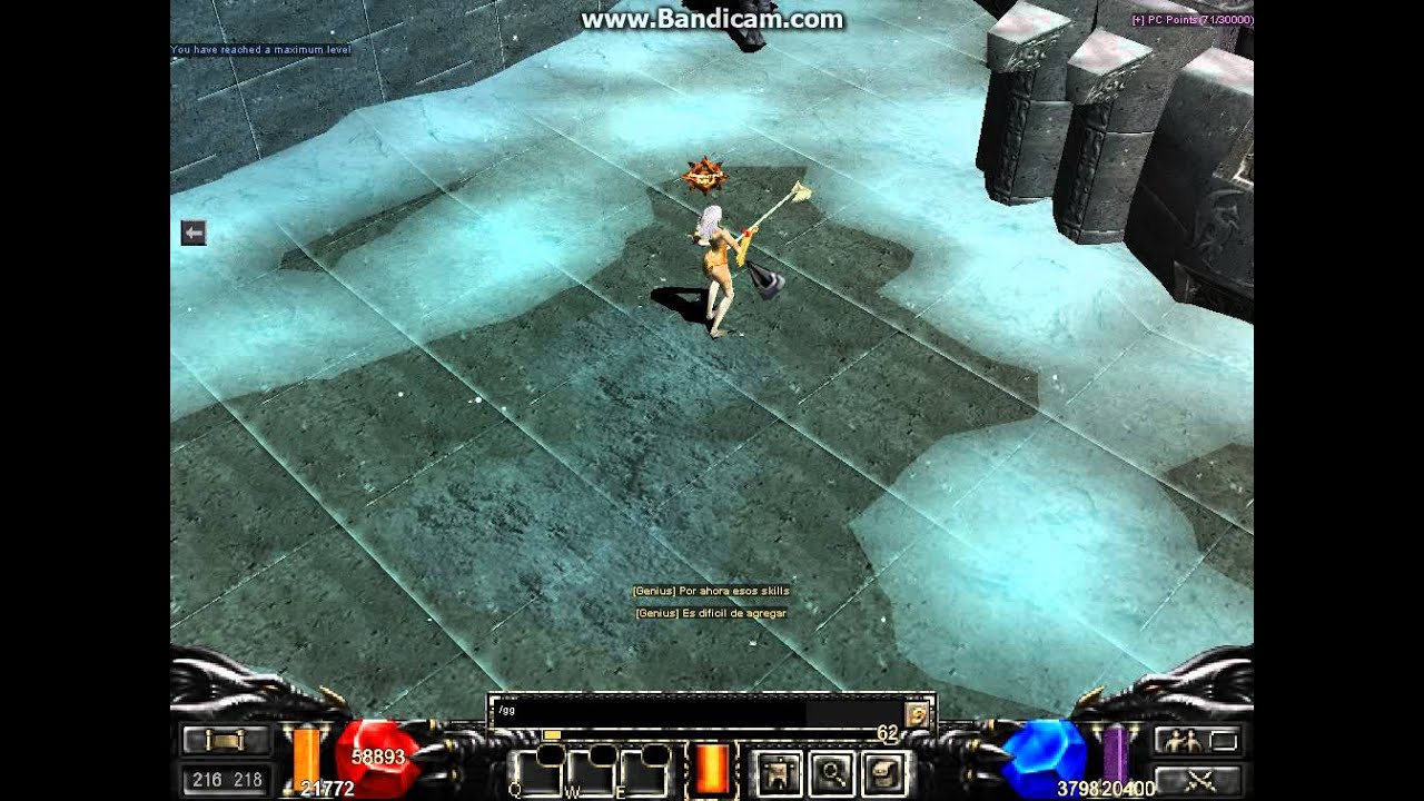 MuOnline New Character Skill Test