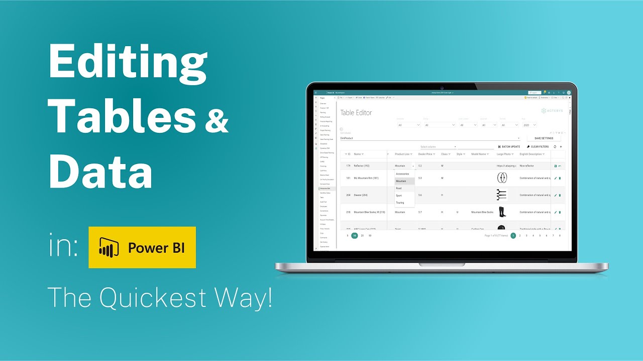 Acterys Financial Planning & Analytics for Power BI & Excel