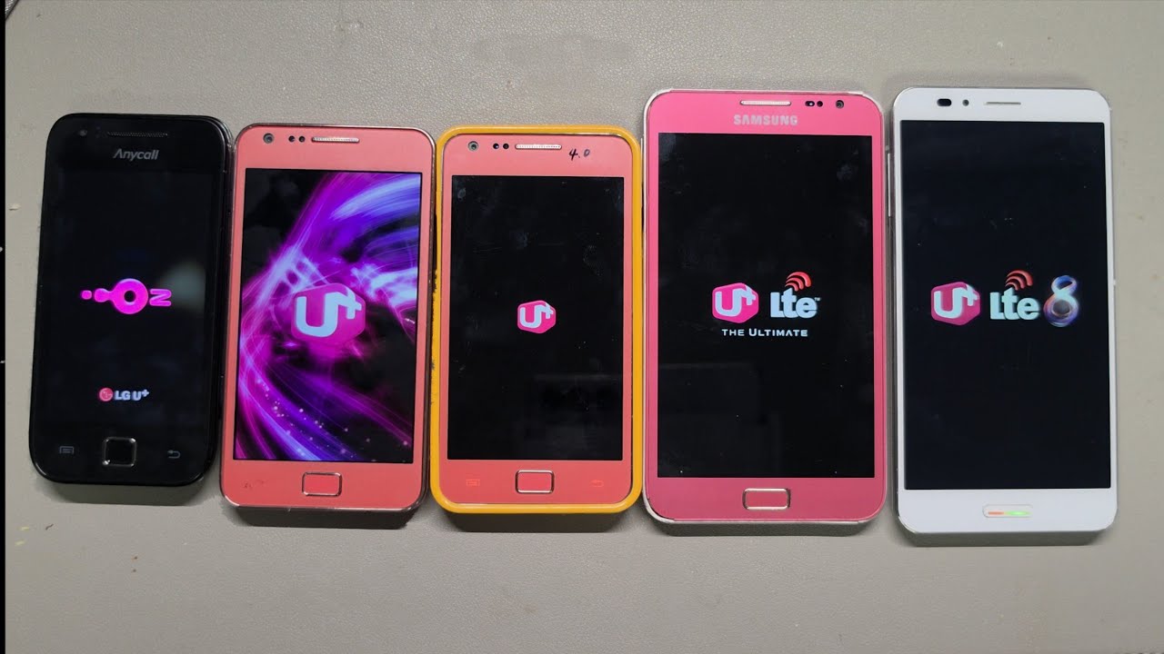LG U+ LG유플러스 부팅영상 모음 (OZ~LTE8) LG U plus Boot Animations
