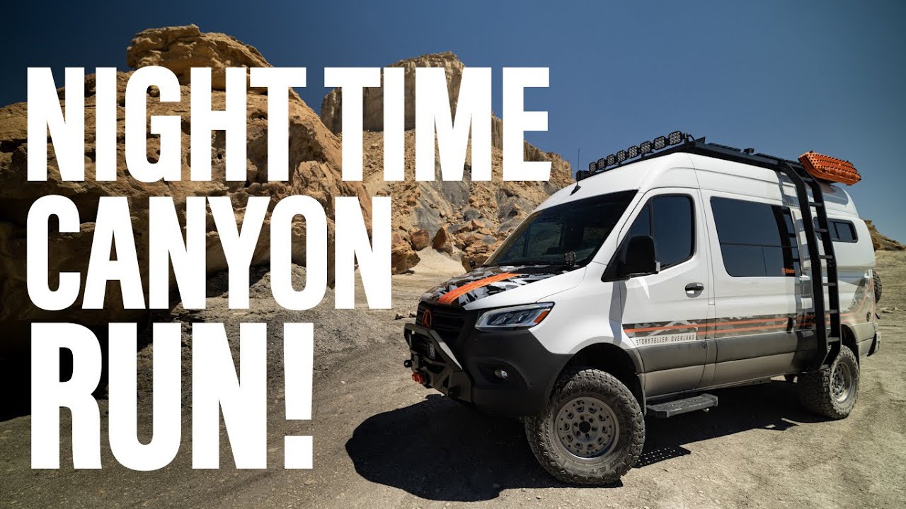 NIGHT TIME CANYON RUN! | Storyteller Overland