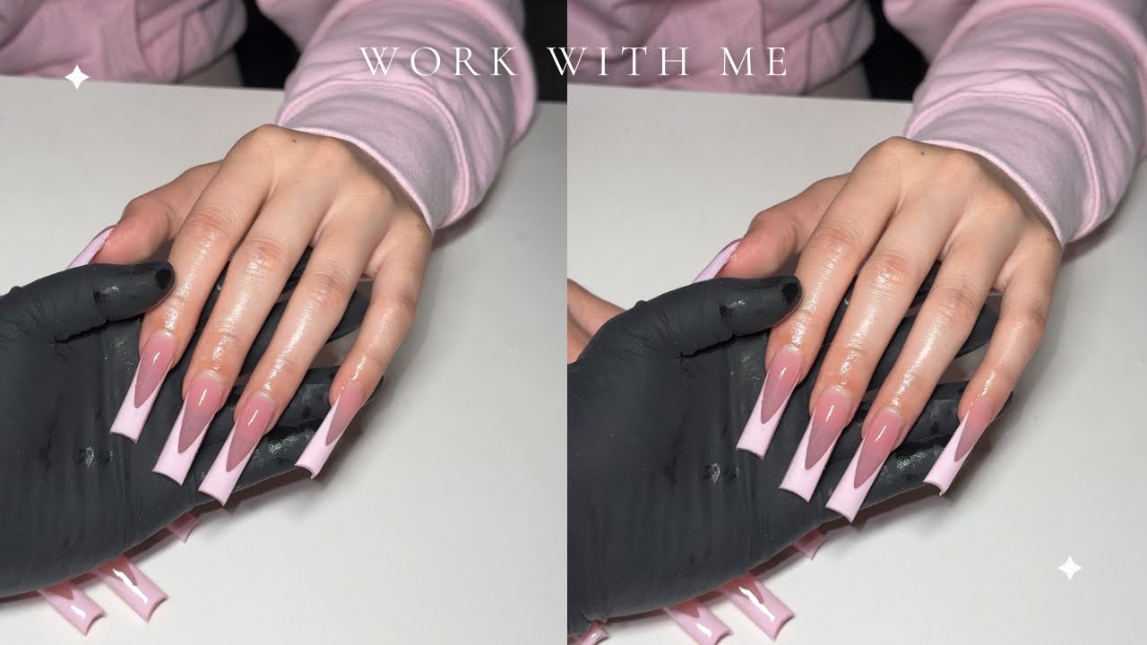 PINK ON PINK FRENCHTIPS 🩷