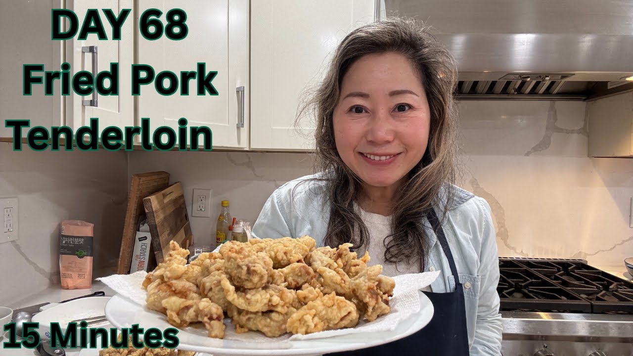 🔥🥩🔥DAY 68 - Fried Pork Tenderloin #porktenderloin  #easyrecipes #quickmeals #chinesefood #video