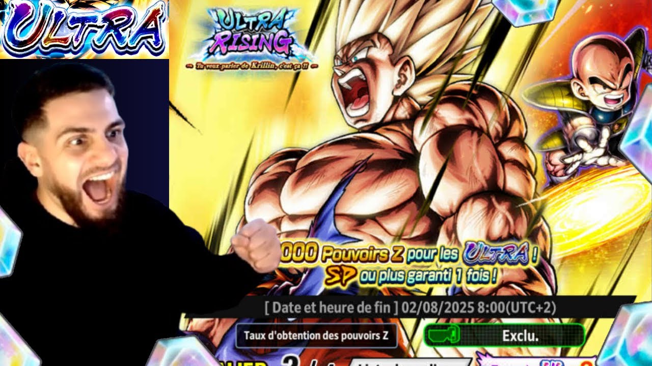 INVOCATION ! 20,000 CC POUR GOKU SSJ ULTRA !! (Dragon Ball Legends)