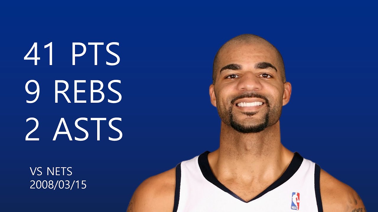Carlos Boozer | 41 pts,9 rebs,2 asts | March 15,2008 | vs NJN