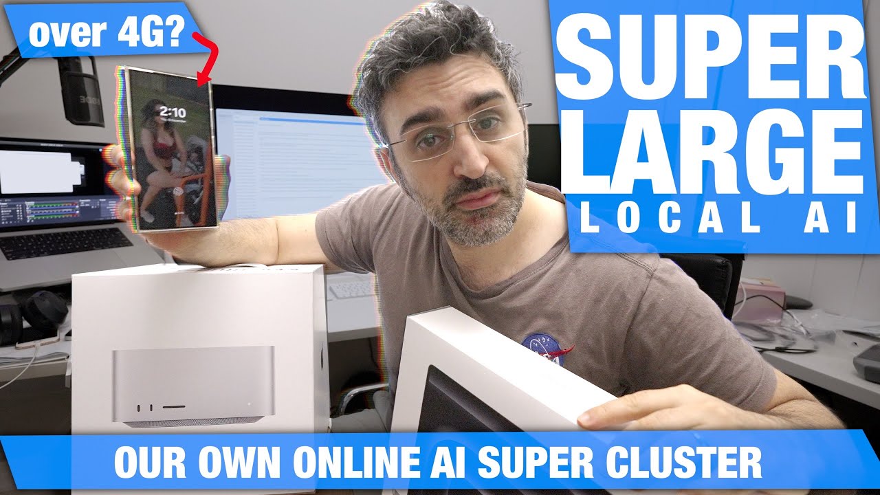 Let's Make a DIY Local AI SUPER CLUSTER over the Internet | How To 🧐